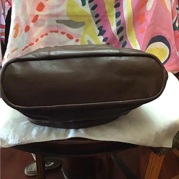 Coach Madison Sophia Dark Brown  Leather Satchel - Picture 9 of 16